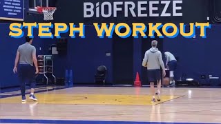 📺 Stephen Curry (Part 4) workout compilation from Warriors practice, day before LA Clippers