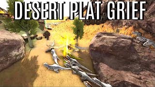 THEY RAN THEIR DINOS DOWN MID - Classic PVP (E19) - ARK Survival