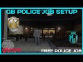 QBCore Police Job Setup **FREE** | FiveM Roleplay Scripts | FiveM Tutorial 2023 | MJ DEVELOPMENT