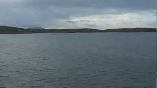 The sea and cliffs in Clifden Connemara