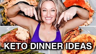 KETO DINNER IDEAS | EASY KETO RECIPES | WHAT'S FOR DINNER ON KETO? | Suz and The Crew