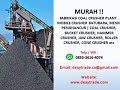 085336164074 Mesin Crusher Batu Alat Penghancur Batu MURAH