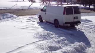 drifting cargo van vitalik. fast take off from driveway. worlds best driver