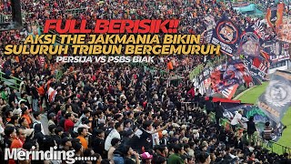 MERINDING ‼️90 Menit Aksi Suara Lantang CURVA NORD Di PATRIOT🔥 PERSIJA VS PSBS BIAK