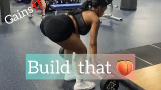 Leg & butt workout for gaining | gym vlog