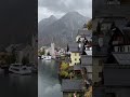 there’s always something better after the rain. hallstatt lake autumn paradise austria