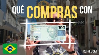 ¿Qué COMPRO con 100 reales? 💵 - Florianópolis Brasil 🇧🇷