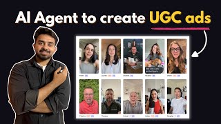 AI Automation to create UGC AI ads