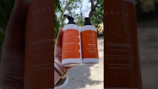 Arata cleansing shampoo and conditioner