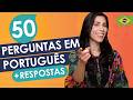 Easy Conversation Practice in Portuguese 🇧🇷 50 Common Questions & Answers