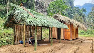 Complete Bamboo House, Make Kitchen House 2023 | build a new life, my daily life