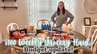 Weekly Grocery Haul and Meal Plan | $100 haul Family of 5