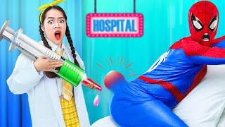 Soyay Doctor and Spider-Man Has Life Saving Operation at Superhero Hospital