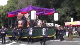 2014年　橿原神宮　春の神武祭パレード③　子供みこし・太鼓山車