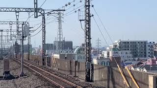 東京メトロ8000系8111F準急東武動物公園行き新越谷駅到着