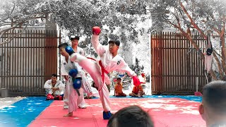 Taekwondo ITF Kdey Chas Club សាកល្បងសមត្ថភាពសិស្សតូចៗឡើងវិញ