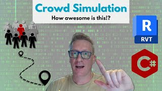 BIMWERX Crowd Simulator Early Demo