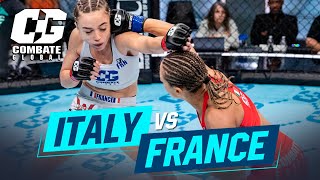 WAR OF THE PRINCESSES | Italy vs France FULL MMA FIGHT