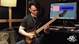 ESP GrassRoots Mirage Guitar Tone Test (Sound Demo by Michael W \u0026 DirtyFish Guitar)