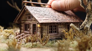 How to Make a Matchstick House | Popsicle Stick House
