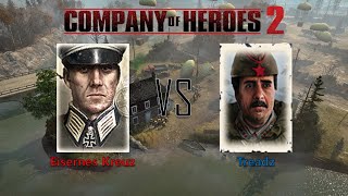 [COH2]WM(German Infantry Doctrine) vs SU(Airborne Tactics) 2021 03 27