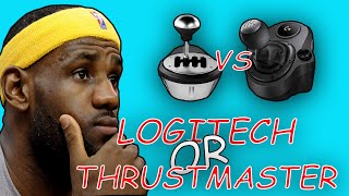 Direct Comparisons Between Logitech Shifter and Thrustmaster TH8A Shifter