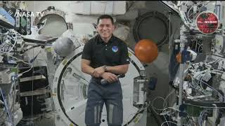 Entrevistan a Frank Rubio desde la Estación Espacial Internacional