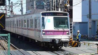 東京メトロ8000系第14編成東武ｽｶｲﾂﾘｰﾗｲﾝ急行 竹ノ塚駅通過