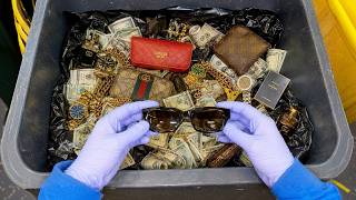 Can’t Believe What I Found in the Trash… These Luxury Glasses Cost HOW Much?!😳🕶️ Dumpster Diving