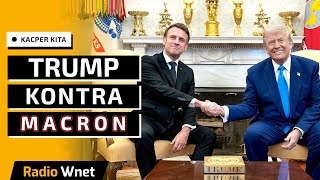 Macron chciał wywrzeć nacisk na Trumpa. Prezydent USA reaguje sceptycznie. Czy to porażka Europy?