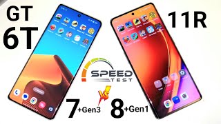 Realme GT 6T vs Oneplus 11R SpeedTest Ram Management OMG 😲🔥🔥