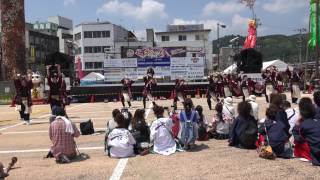 楽祭 2016 らっしゃい 瑞浪美濃源氏七夕祭り2016 [4K よさこい]