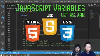 How to Code JAVASCRIPT: *JavaScript Variables Using LET*