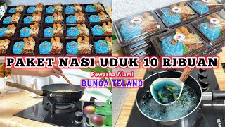 PAKET 10 RIBUAN NASI UDUK BUNGA TELANG #idejualan #nasiuduk #nasiudukbungatelang #niahermanto #irt