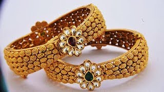 Gorgeous Traditional Pachi Gold Bangles Designs