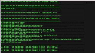 ARCHER Screencast: Running Interactive jobs on ARCHER