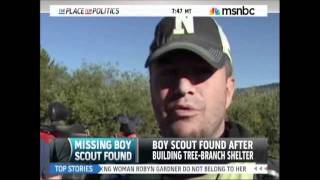 Utah: Missing Boy Scout Found --- August 14, 2011