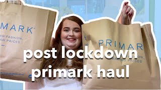 POST LOCKDOWN PRIMARK HAUL | plus size try on | U.K. 2020