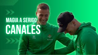 HACIENDO MAGIA AL MAGO DEL REAL BETIS | Sergio Canales y Shado El Mago ⚽