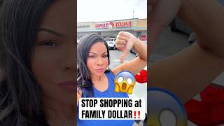 FAMILY DOLLAR Doesn’t Want YOU To Know THIS! #shorts