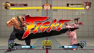 SSF4AE Fightplay 070313 MrKingFunk(Gief) VS (Juri)Zackfair92