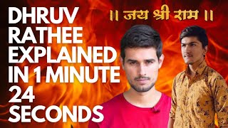 @dhruvrathee  Exposed || Dhruv Rathee Roast || Jai Shree Ram || love bharat ||