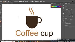 coffee logo design illustrator new 2024