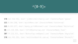 Introduction to RegEx