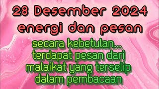 28.12.24 🌞Tak disangka, ada pesan malaikat yang terselip dalam bacaan ini!!!