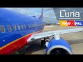 Full Flight - Southwest Airlines Boeing 737-700 Flight From Houston to Dallas