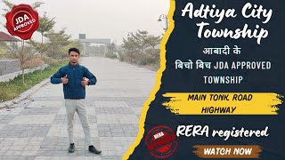 Jda Approved Plots In Jaipur On Tonk Road | Adtiya City Township