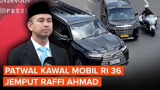 Terkuak! Mobil RI 36 Hendak Jemput Raffi Saat Patwal \