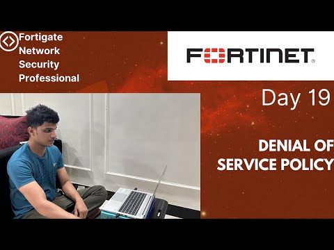 Day 19 – Denial of Service Attack in FortiGate Firewall || ICMP flood || EVE-NG