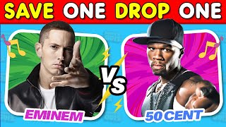 SAVE ONE SONG: RAP EDITION 🎤🔥 | Music Quiz Challenge